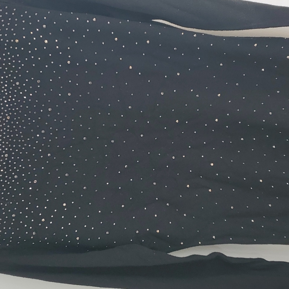 Black beaded sweater